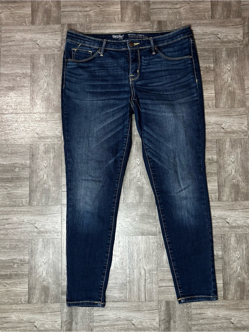 Women’s Mossimo Denim Mid Rise Jegging Power Stretch Size 10/30 S